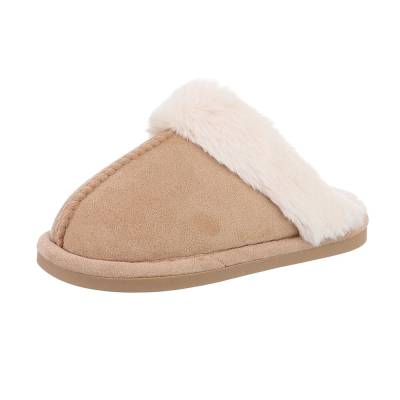 Slippers for women in light-brown