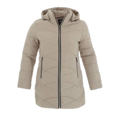 Winterjacke für Damen in Beige