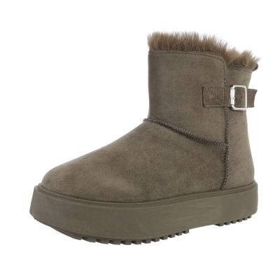 Snowboots for women in olive