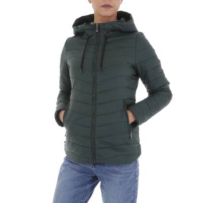 Between-seasons jacket for women in green