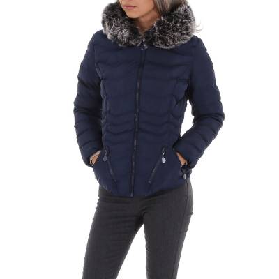 Between-seasons jacket for women in blue