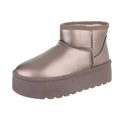 Snowboots for women in bronze