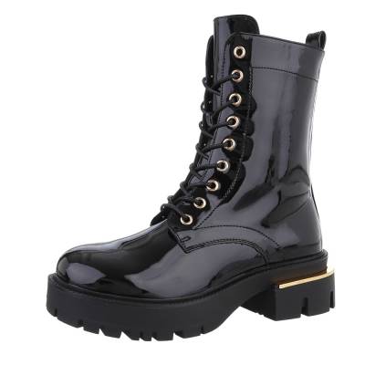 Cowboy & biker ankle boots for women in black