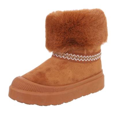 Snowboots für Damen in Camel