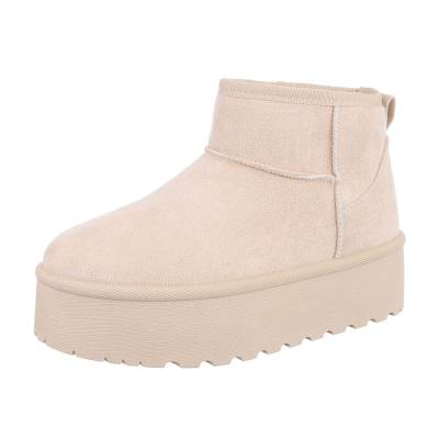 Snowboots for women in beige