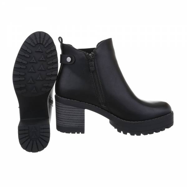 Western Bikerboots Fur Damen In Schwarz