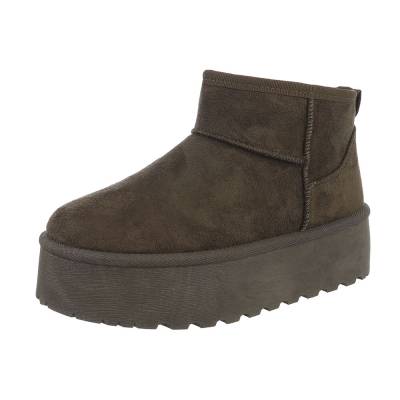 Snowboots für Damen in Olive