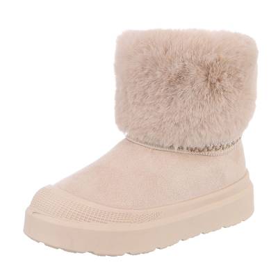 Snowboots für Damen in Beige