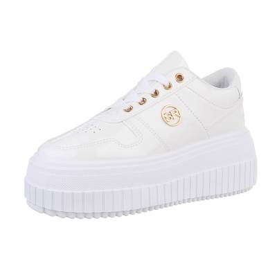 Low-top sneakers for women in white