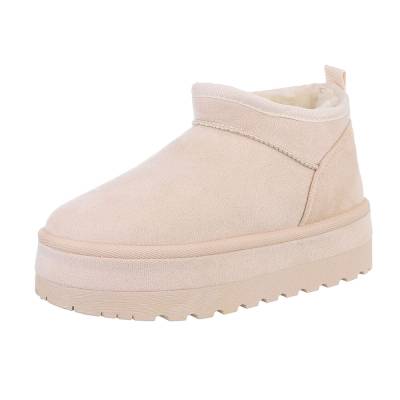 Snowboots for women in beige