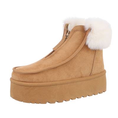 Snowboots for women in camel