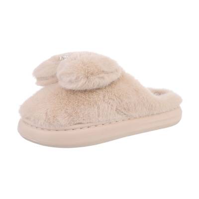 Slippers for women in light-brown