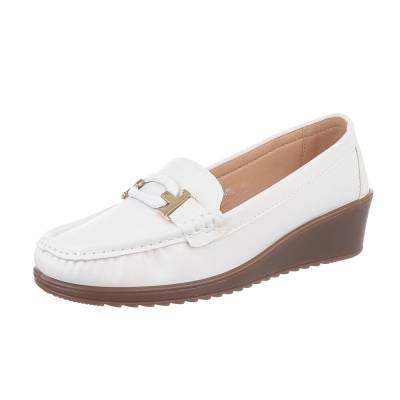 Loafers for women in white