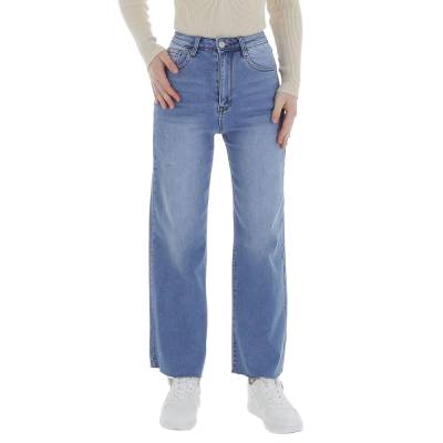Relaxed Fit Jeans für Damen in Blau