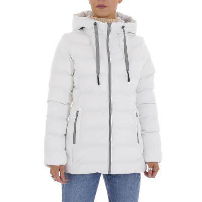 Between-seasons jacket for women in white