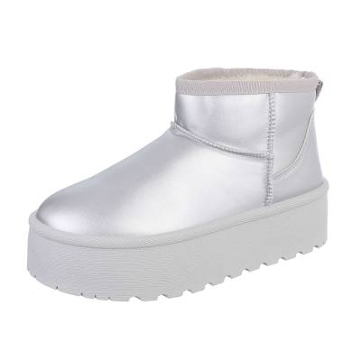 Snowboots für Damen in Silber