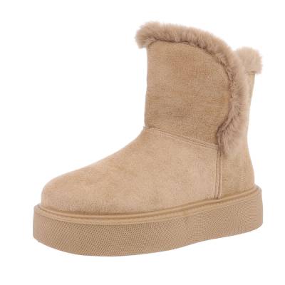 Snowboots for women in light-brown