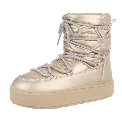 Snowboots für Damen in Gold