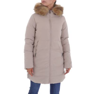 Winter jacket for women in beige