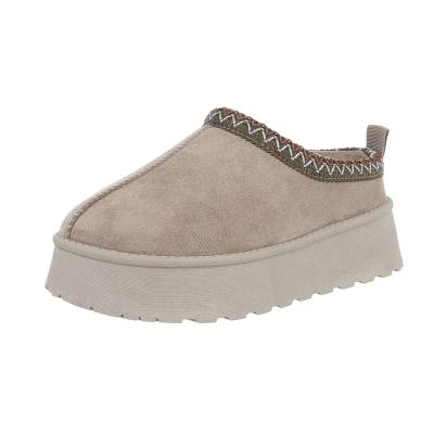 Snowboots for women in khaki