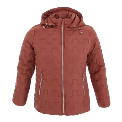 Übergangsjacke für Damen in Terrakotta