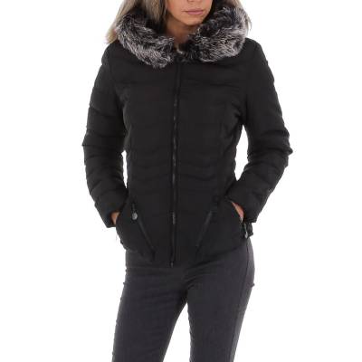 Between-seasons jacket for women in black