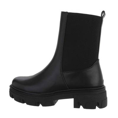 Cowboy & biker ankle boots for women in black