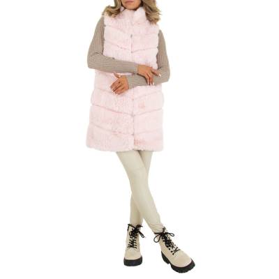 Waistcoat for women in light-pink