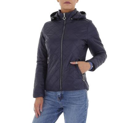 Between-seasons jacket for women in dark-blue