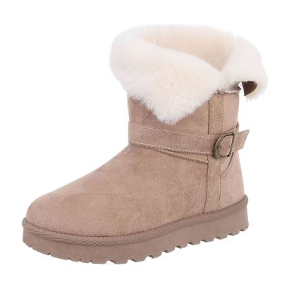 Snowboots for women in light-brown