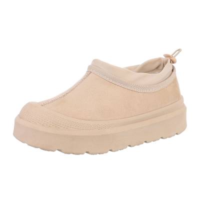 Snowboots for women in beige