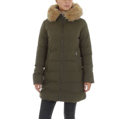 Winter jacket for women in olive