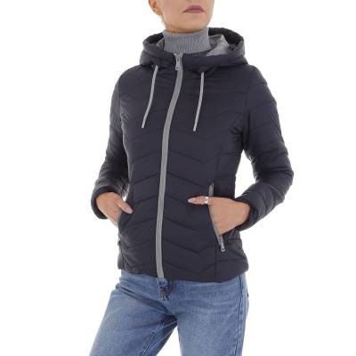 Between-seasons jacket for women in dark-blue