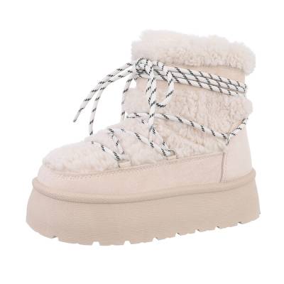 Snowboots für Damen in Beige