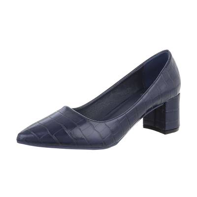 Klassische Pumps für Damen in Dunkelblau