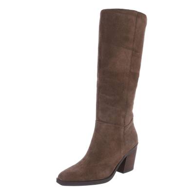 Cowboy & biker boots for women in brown