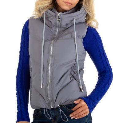 Waistcoat for women in gray