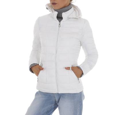 Between-seasons jacket for women in white