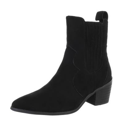 Western- & Bikerboots für Damen in Schwarz