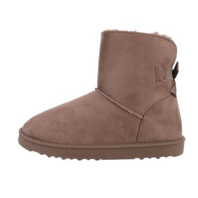 Snowboots for women in light-brown