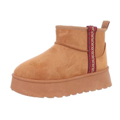 Snowboots for women in camel