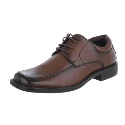 Lace-ups for men in brown