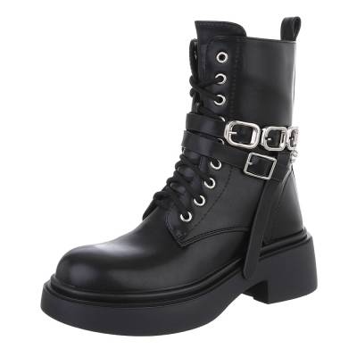 Western- & Bikerboots für Damen in Schwarz