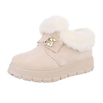 Snowboots für Damen in Beige