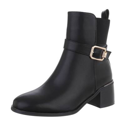 Classic ankle boots for women in black