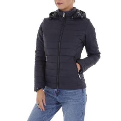 Between-seasons jacket for women in dark-blue